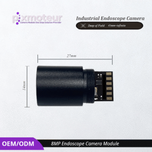 14mm 8MP 3200x2400px Auto Focus Industrial Endoscope Camera Module