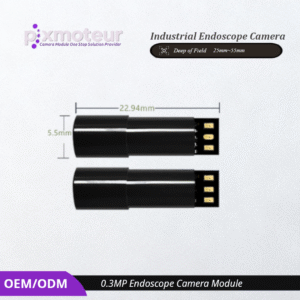 5.5mm 0.3MP 3200x2400px Industrial Endoscope Camera Module