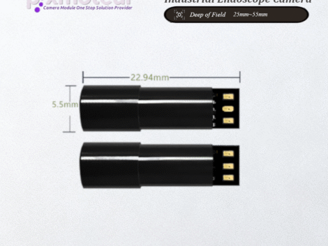 5.5mm 0.3MP 3200x2400px Industrial Endoscope Camera Module