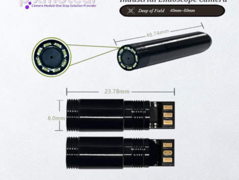 8mm Industrial Endoscope Camera Module