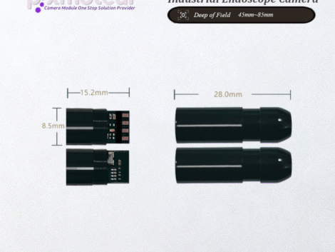 Analog Industrial Endoscope Camera Module